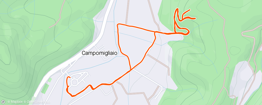 Map of the activity, Rigenerante