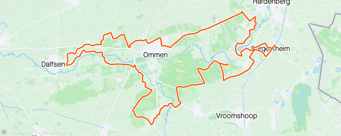 Mapa da atividade, Ommen