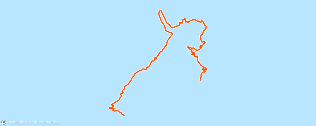 Map of the activity, VirtuPro Race with AI's - Croix de Fer