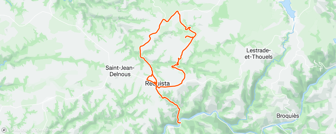 Carte de l'activité