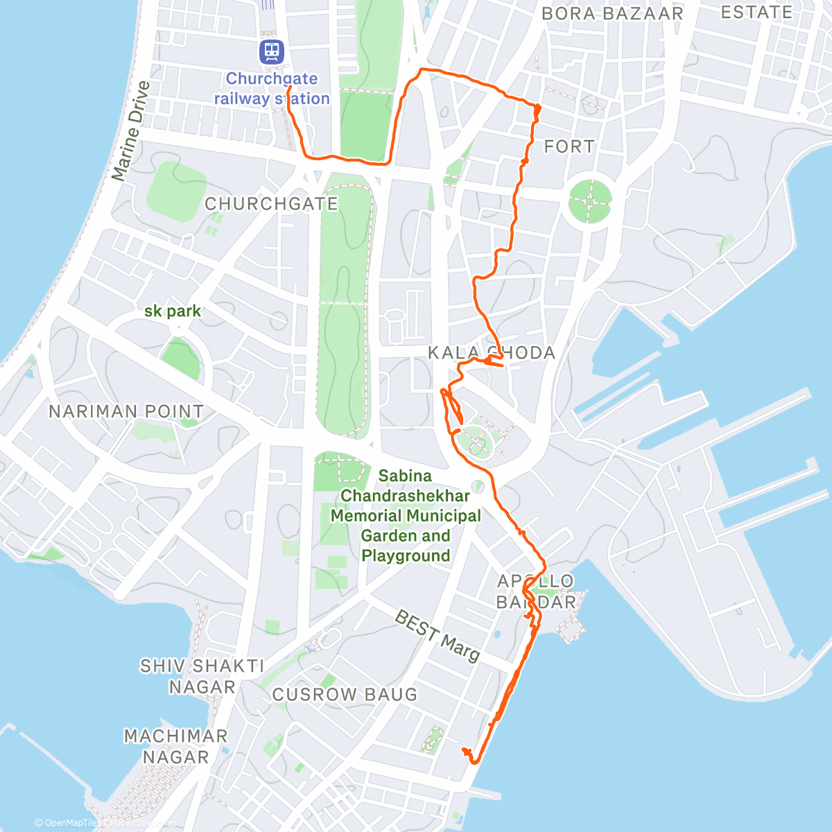 Карта физической активности (SoBo walk)