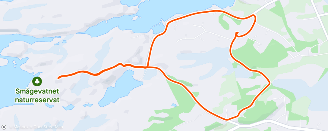 Map of the activity, Brenslen