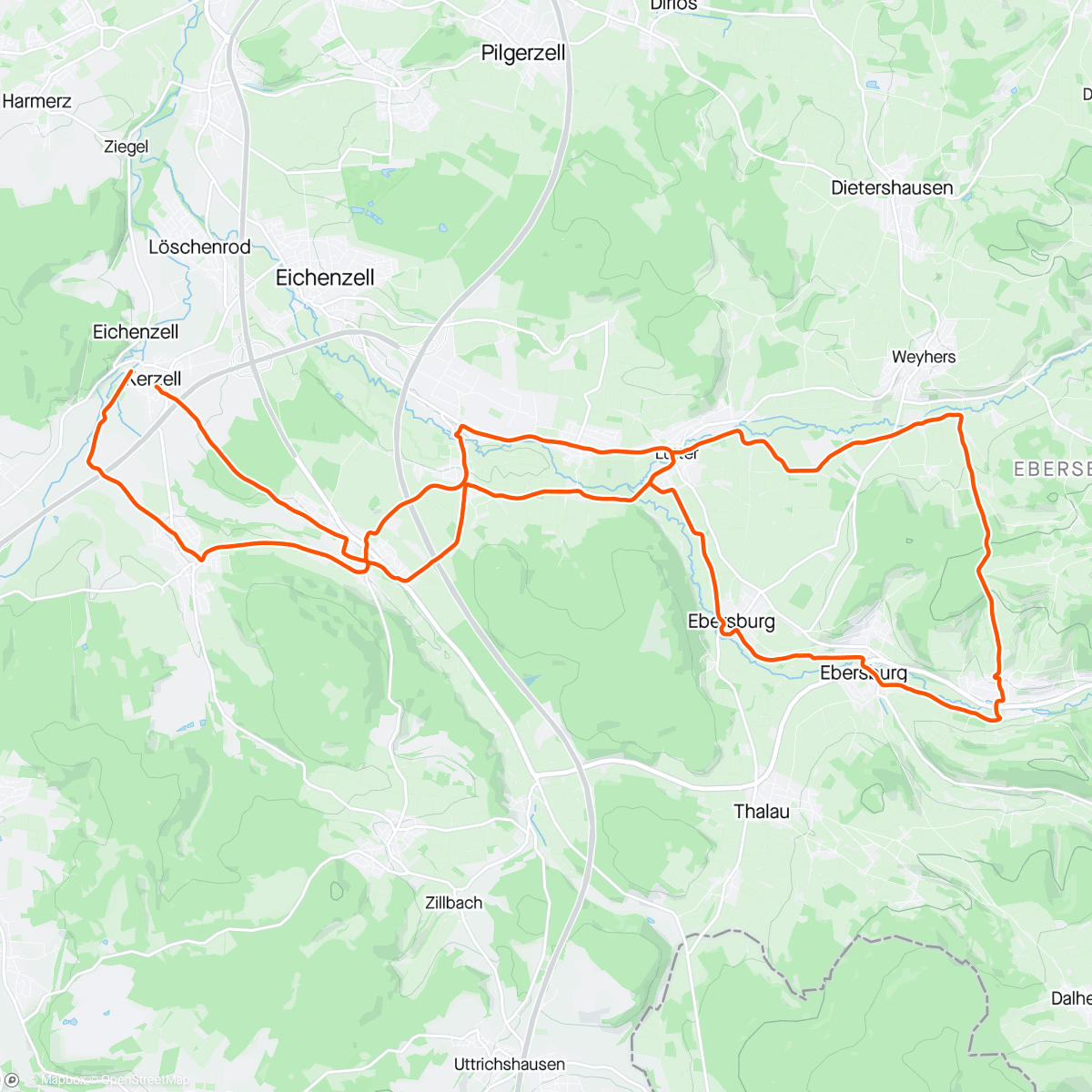 Map of the activity, Kleine Erkundungstour 🚴‍♂️🚴‍♀️
