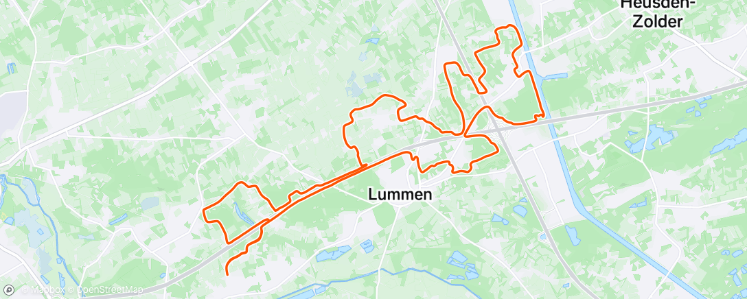 Map of the activity, Namiddagrit