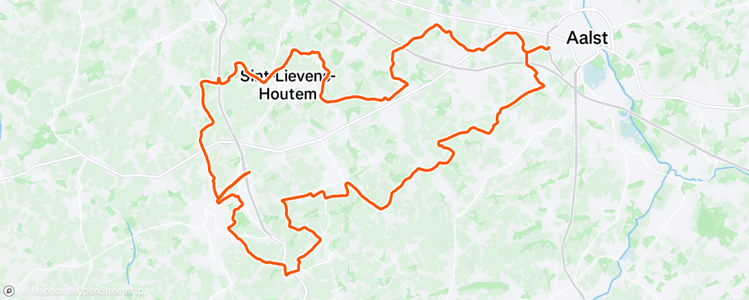 Map of the activity, Valckenier ride