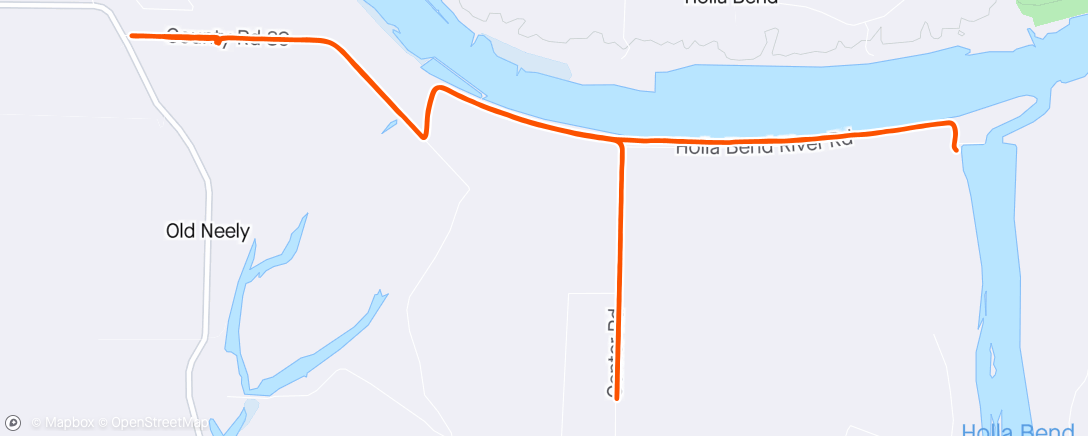 Map of the activity, 2024-04-18Ride