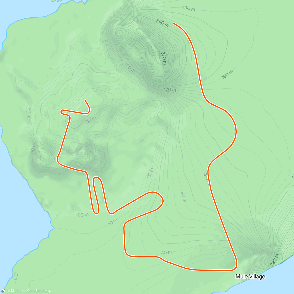 Map of the activity, Zwift - 11.1 Ocean Blvd in Watopia