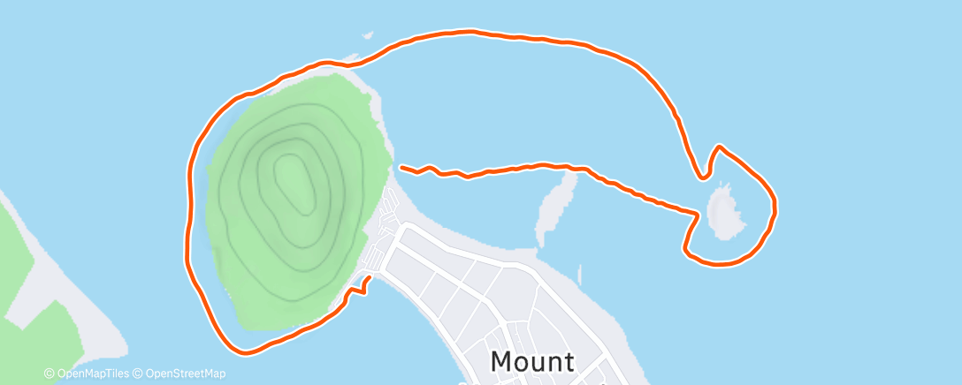 Map of the activity, Slow, Sizeable, Spiritual, Solo, Nonstop Sea Monster