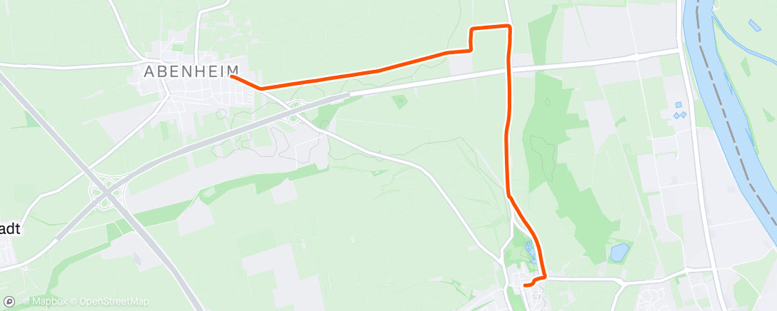 Map of the activity, Grvl Commute