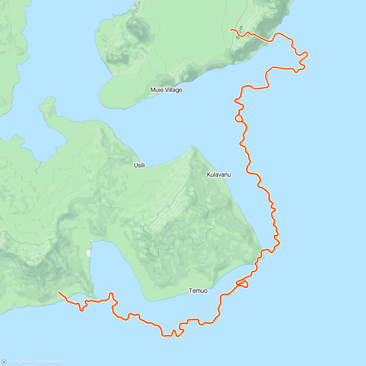 Karte der Aktivität „Zwift - Going Coastal in Watopia”