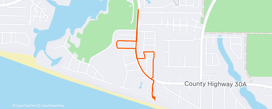 Mapa de la actividad (Lunch Walk)