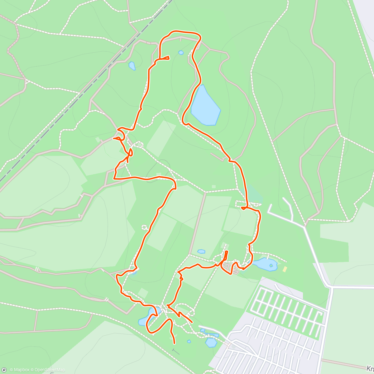 Map of the activity, Wildpark Schwarze Berge