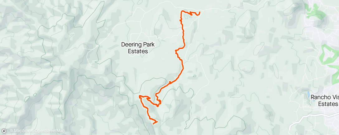 Mapa de la actividad (The 738 to Williams Peak w Rich)