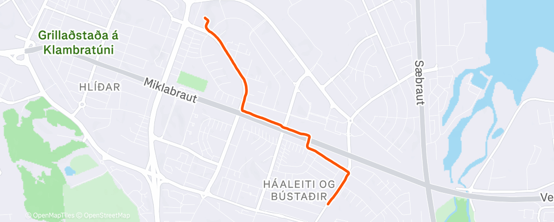 Карта физической активности (Lásinin að stríða mér 🙃)