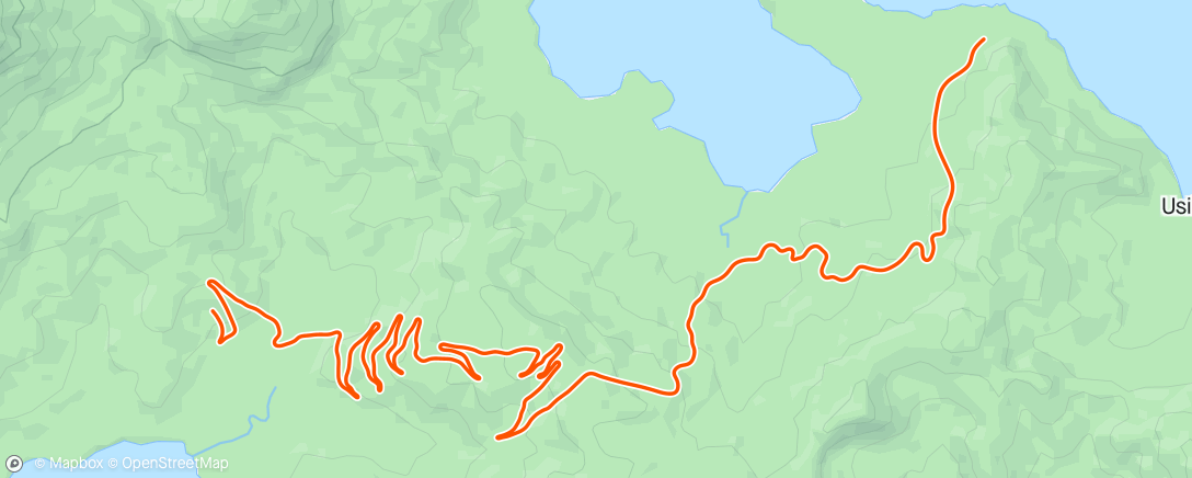 Map of the activity, Zwift - Wed - TT Bike - Aerobic LT1 - in Watopia