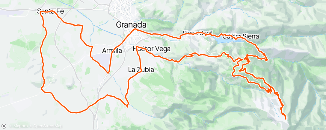 Map of the activity, Sierra : Birthday Ride 🥰