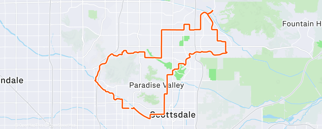 Map of the activity, Riding w/the boyz 😎