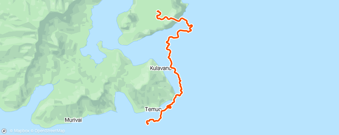 Carte de l'activité Zwift - Race: Stage 1: Sea Breeze - Going Coastal (B) on Going Coastal in Watopia