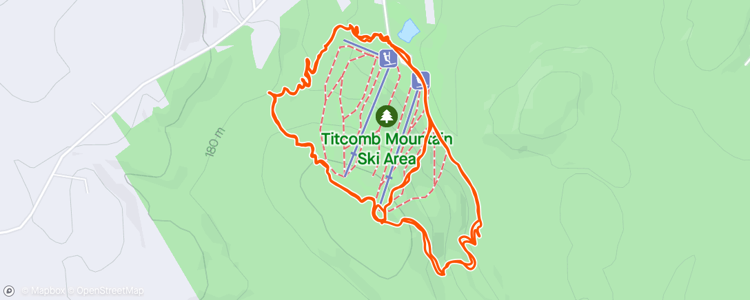 Mapa de la actividad (Evening Mountain Bike Ride)