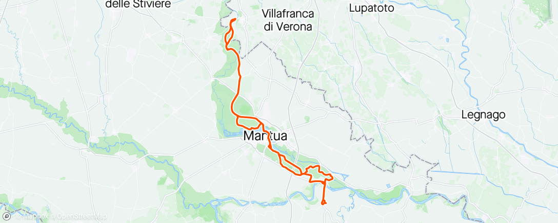 Map of the activity, Gravellata domenicale🤪