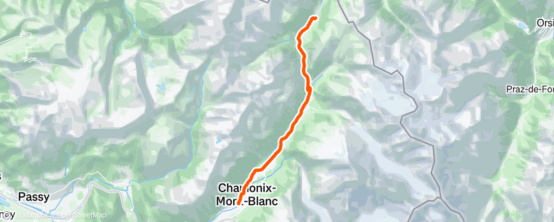 Map of the activity, Morning Ride