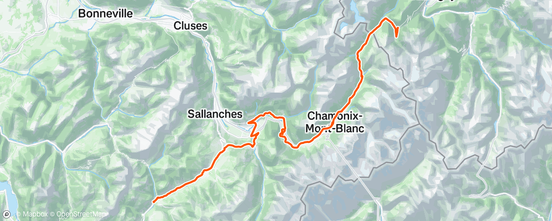 Map of the activity, Balade en Suisse avec Les Fab et Mathieu
