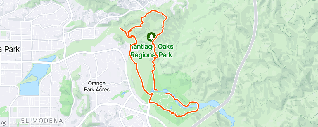 Map of the activity, OAKS