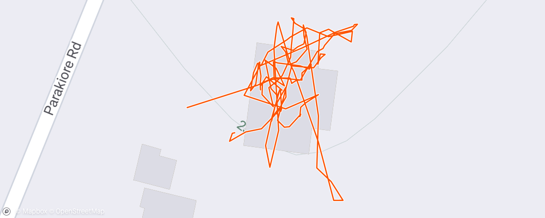 Map of the activity, Evening Ride spin WU 10km 17mins