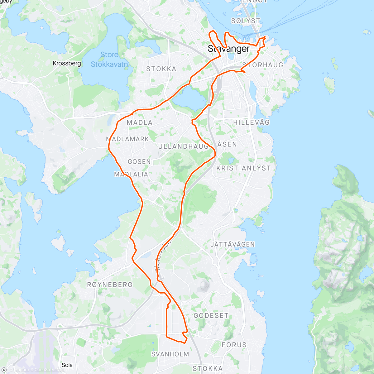Mappa dell'attività Første sykkeltur på over to år! 🥵
