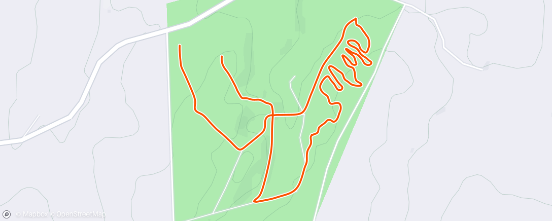 Mapa de la actividad, Caminhada Carazinho Trail Run