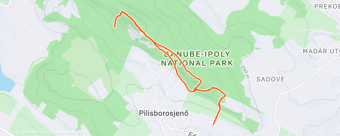 Карта физической активности (Kevély)