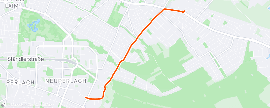 Mapa de la actividad (Fahrt am Nachmittag)