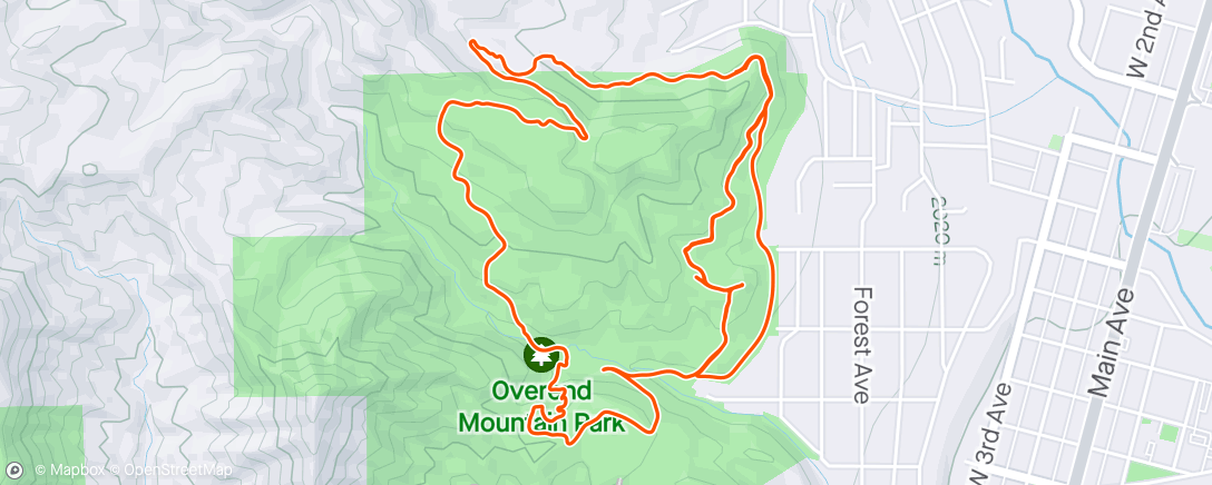 Mappa dell'attività Ned snack on the trail bi