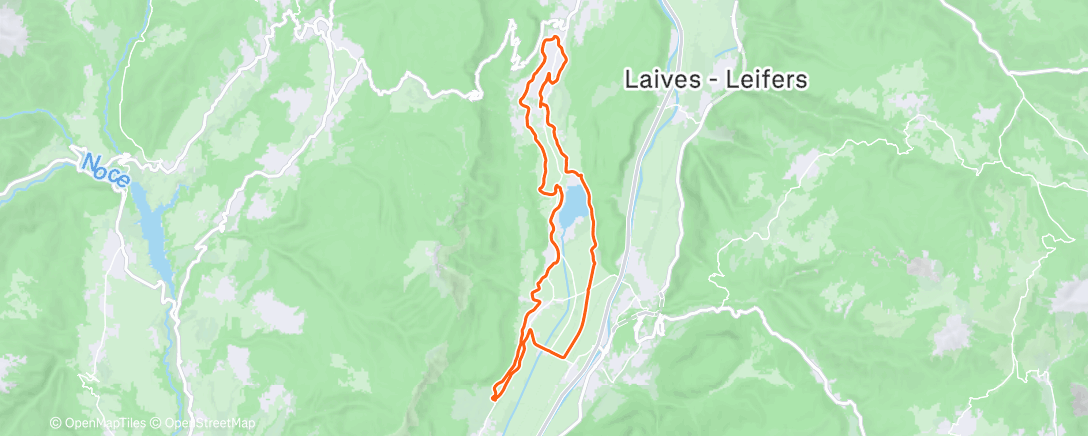 Map of the activity, ☀️ Apfelglühmix mit Schuß #AmmersOnTour