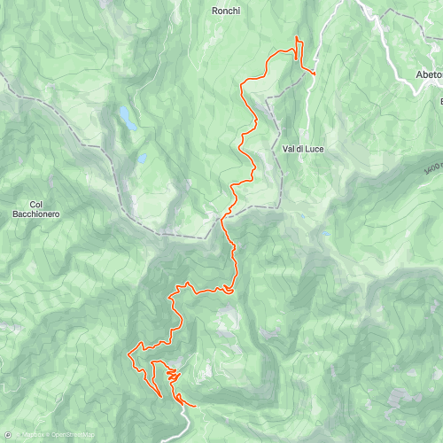 val di luce botri e ritorno | 38.4 km Gravel Cycling Route on Strava