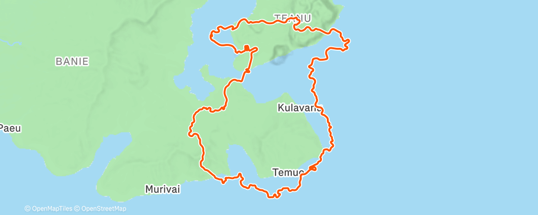 Map of the activity, Zwift - Group Ride: FoCo Fondo - Club Ride on The Big Ring in Watopia