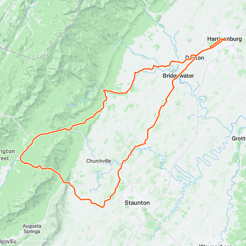 Old Parkersburg! 128.8 km Gravel Cycling Route on Strava