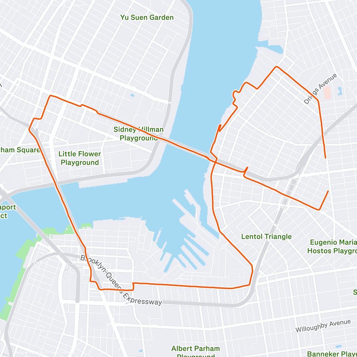 Карта физической активности (🏃 Lunch Run)