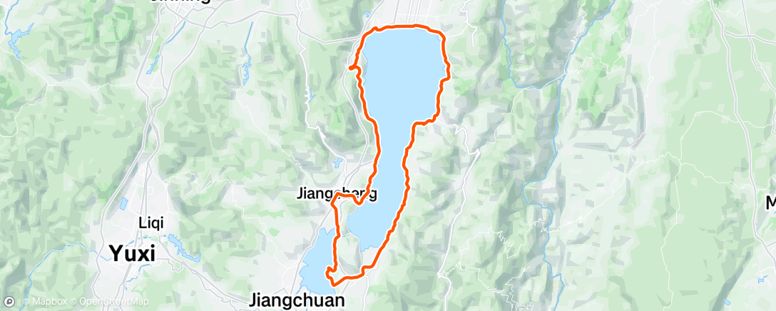 Map of the activity, Morning Ride