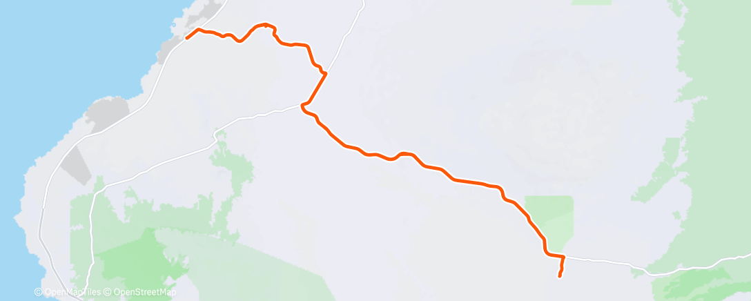Mapa de la actividad (Cycling)