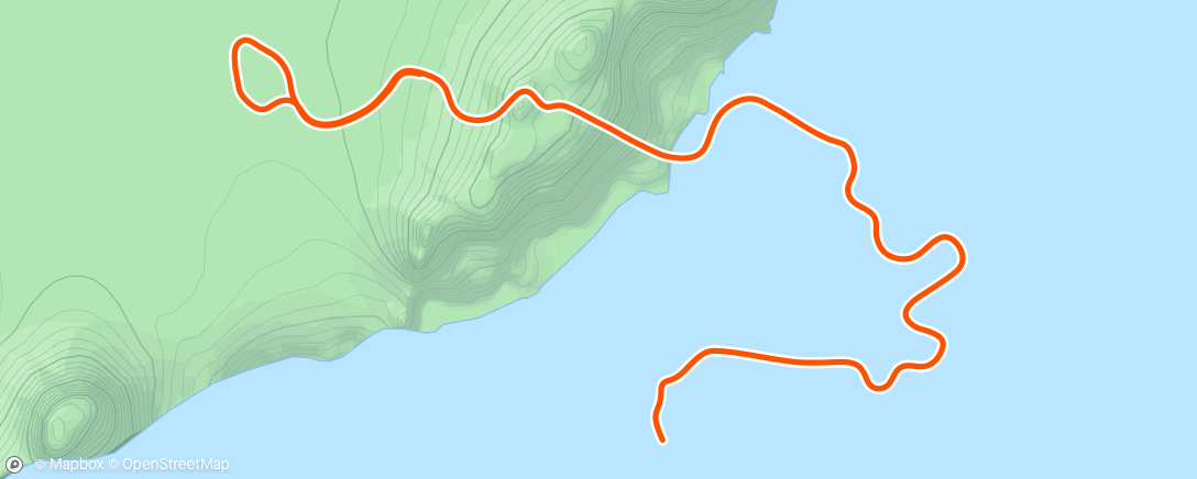 Map of the activity, Zwift - Pacer Group Ride: Tempus Fugit in Watopia with Bernie