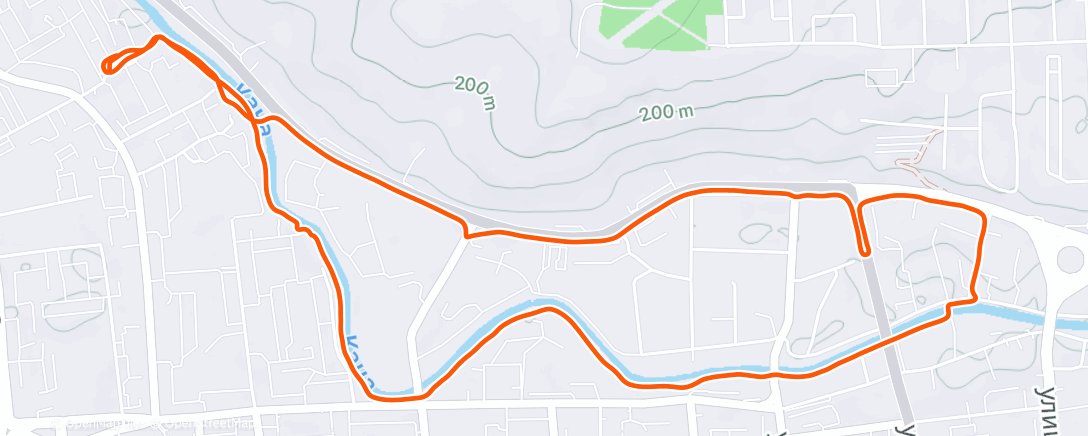 Карта физической активности (Утренний забег)